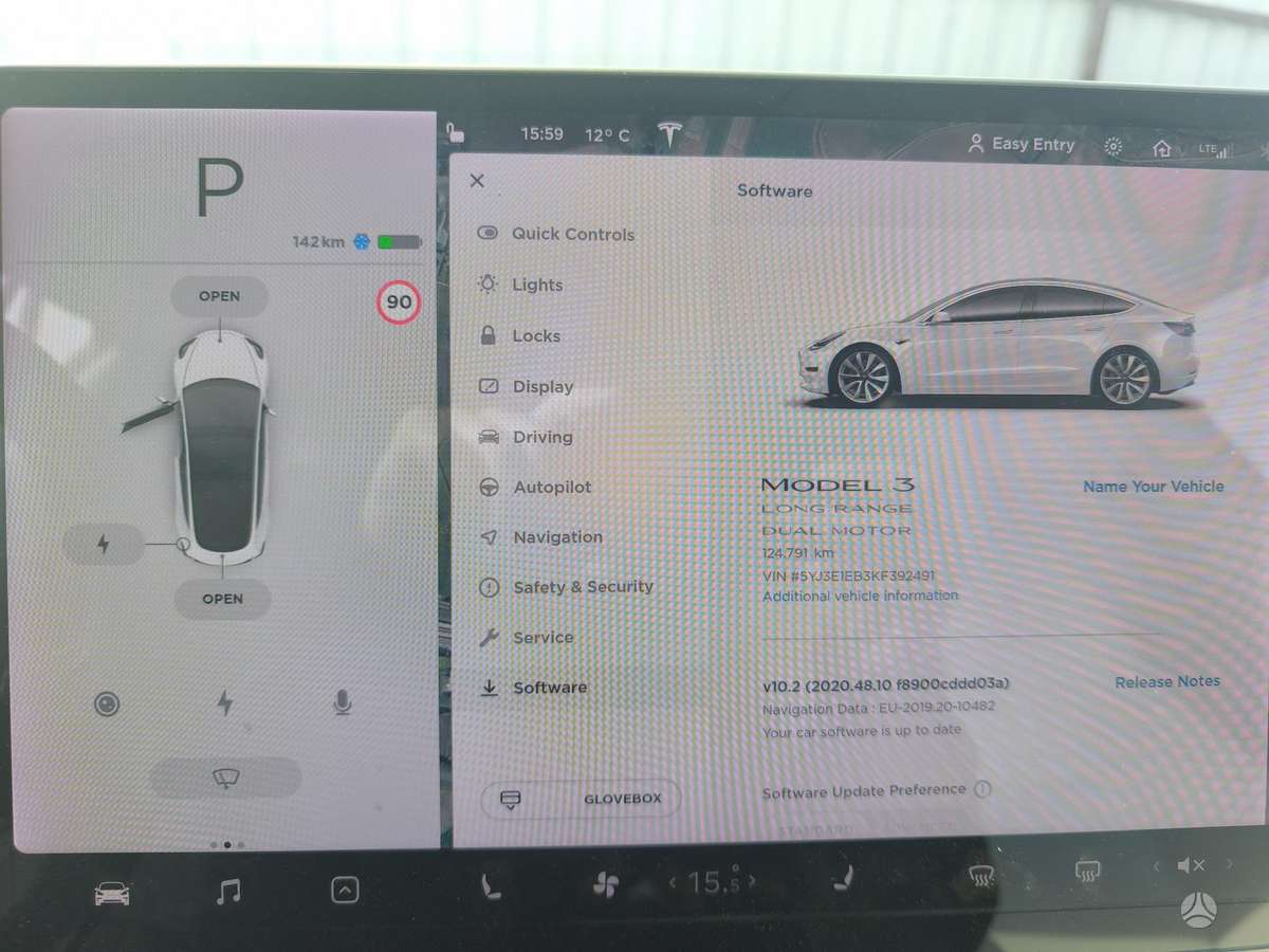 Tesla Model 3, 78 кВт·ч, Седан