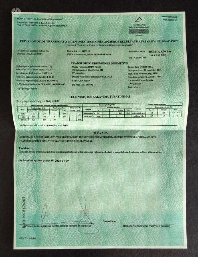 BMW 325, 2.0 l., Универсал