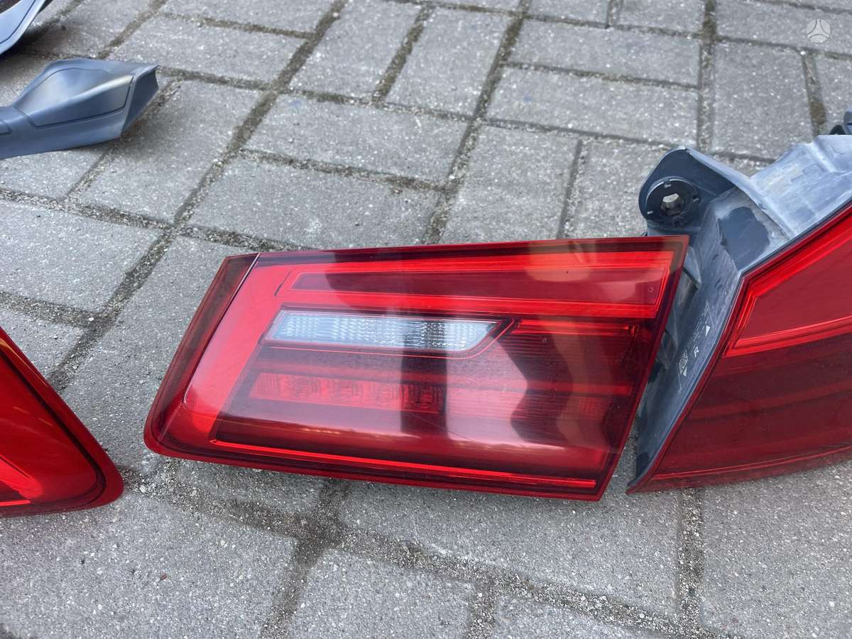 BMW 5 serija bumpers, lights, front grill