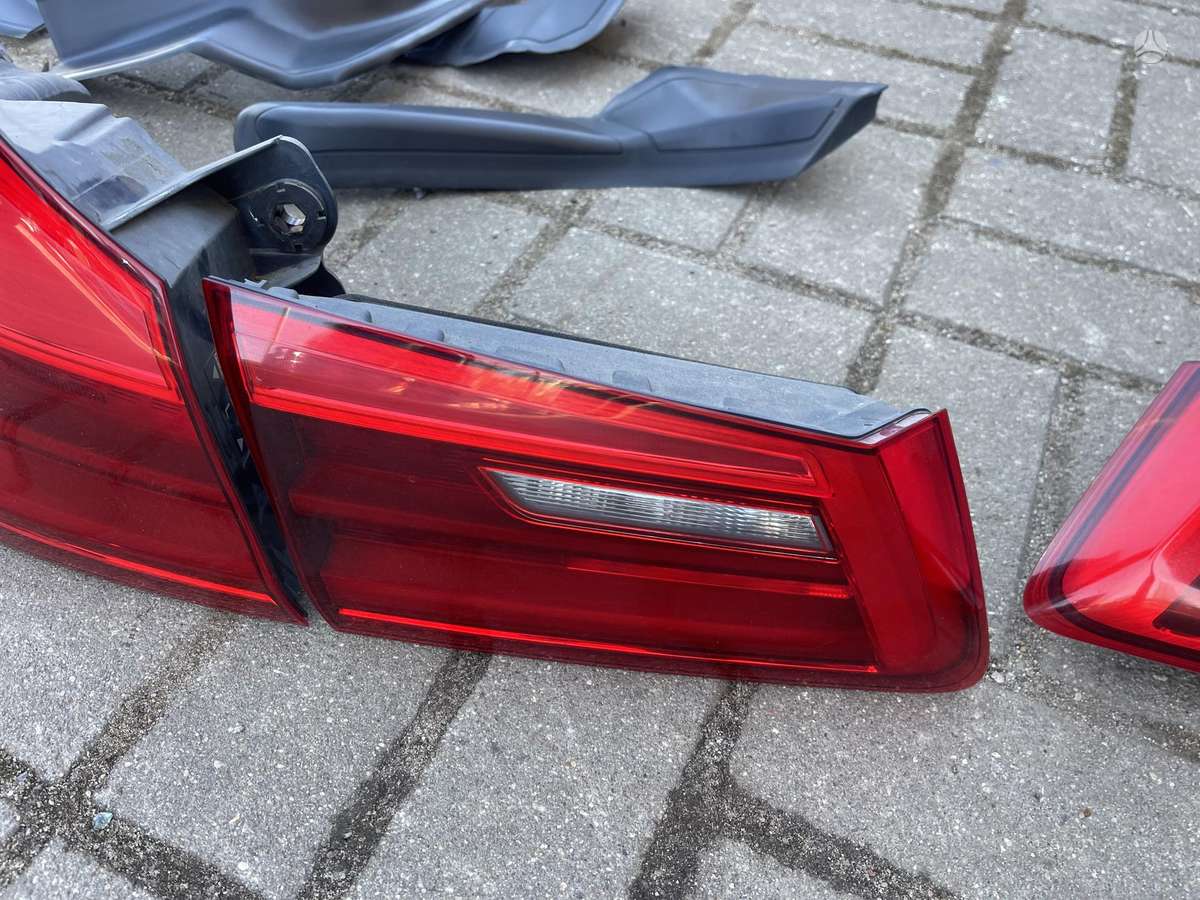 BMW 5 serija bumpers, lights, front grill