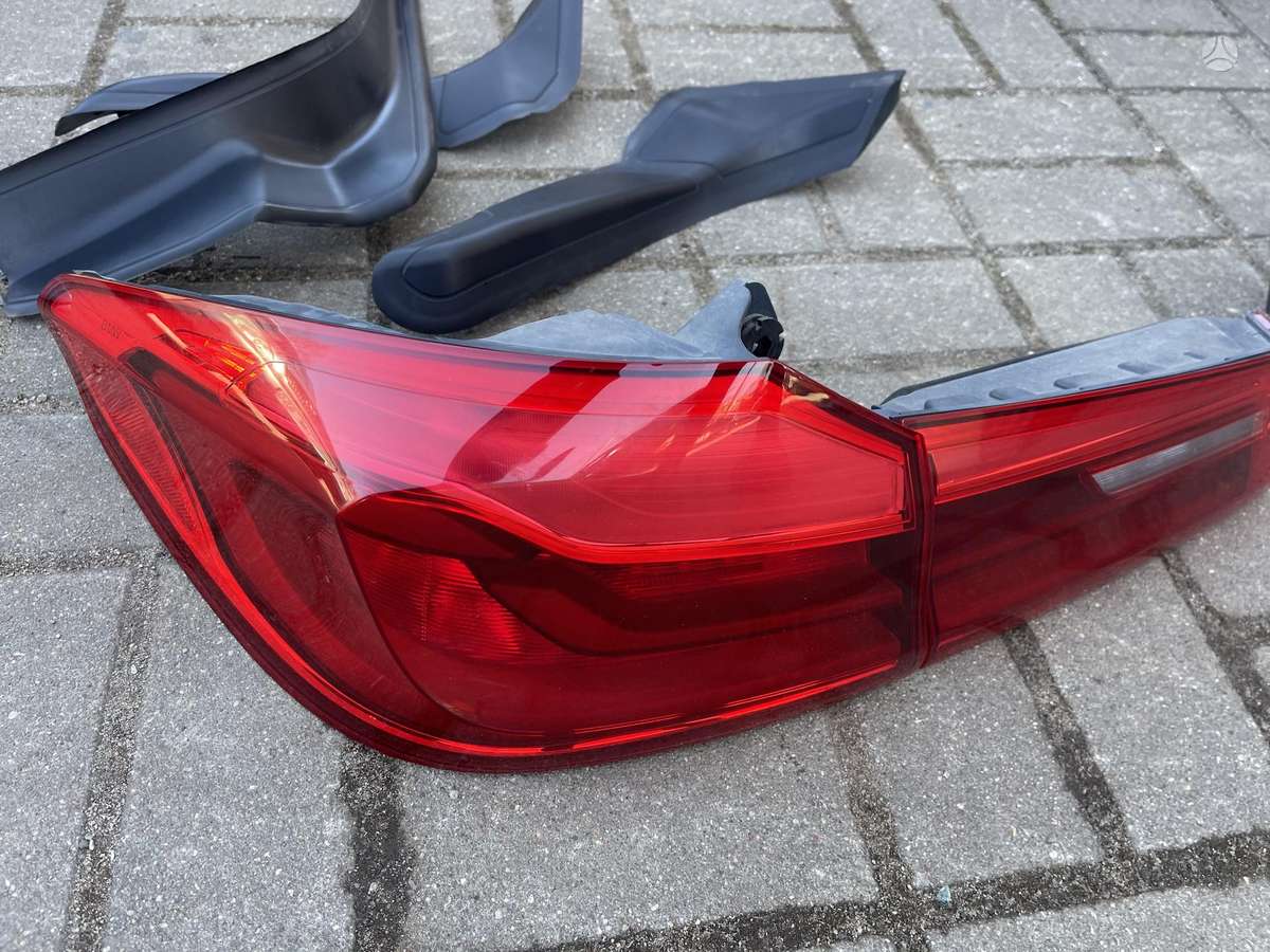 BMW 5 serija bumpers, lights, front grill