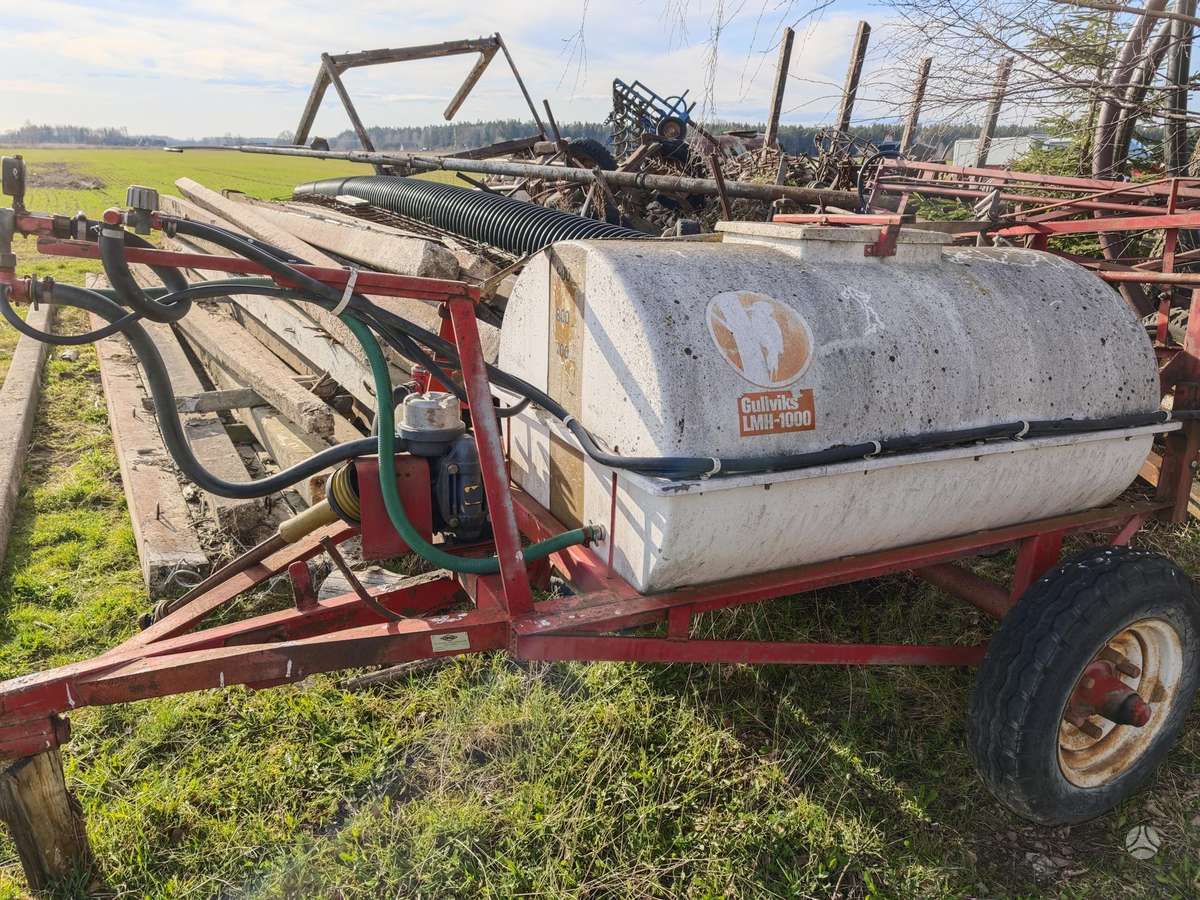 Linde 12m 1000ltr, sprayers