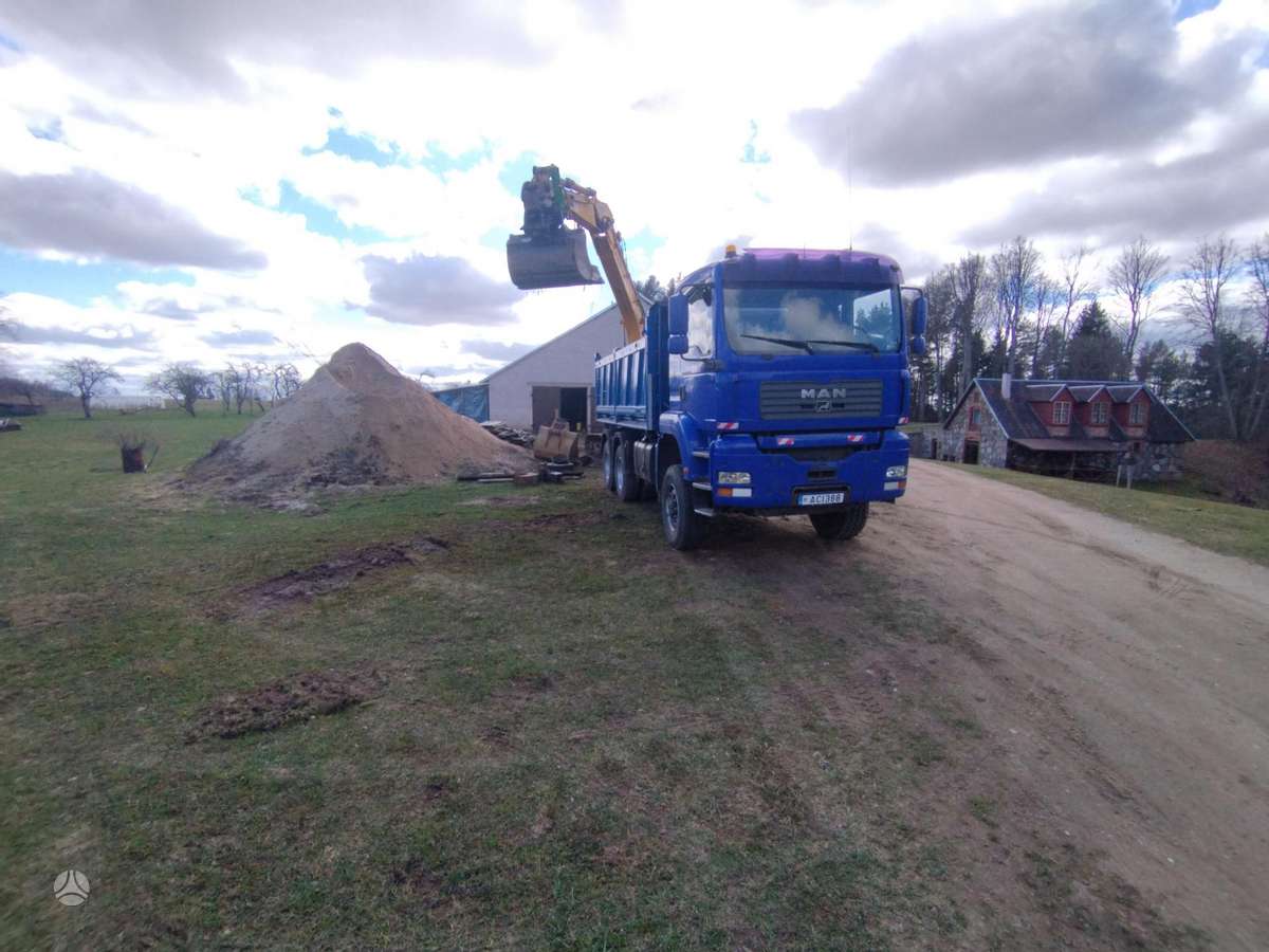 MAN TGA 33 480, dumpers / tippers