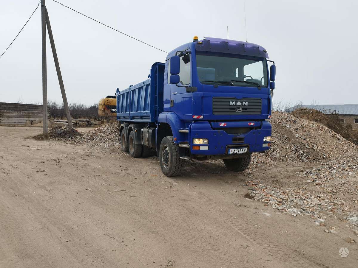 MAN TGA 33 480, самосвалы