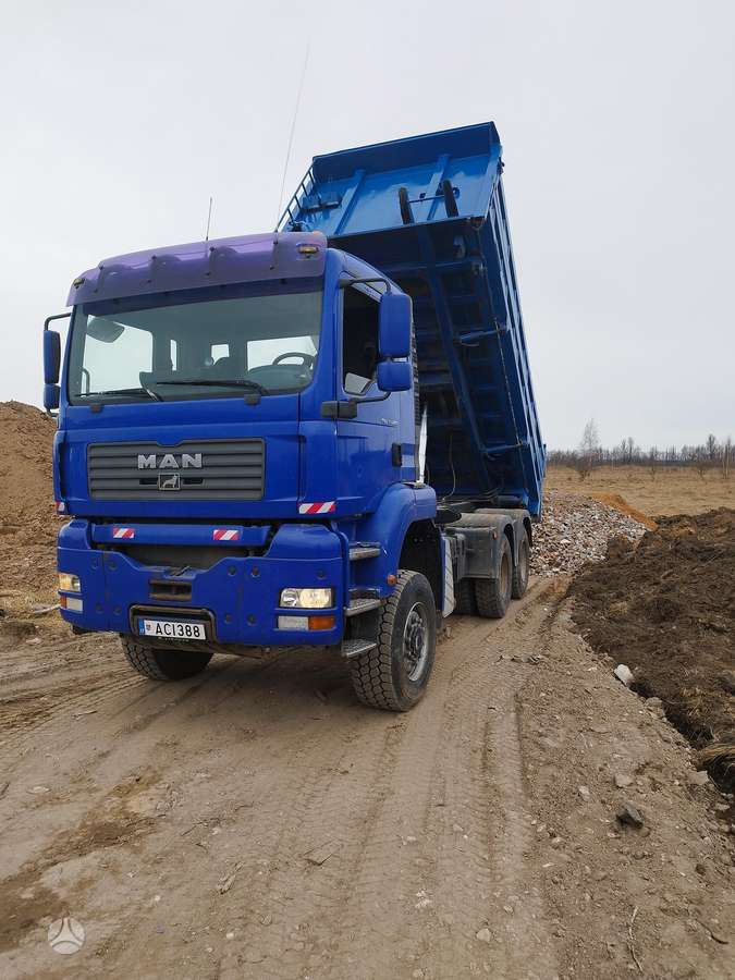 MAN TGA 33 480, самосвалы