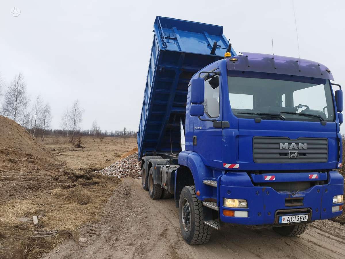 MAN TGA 33 480, самосвалы