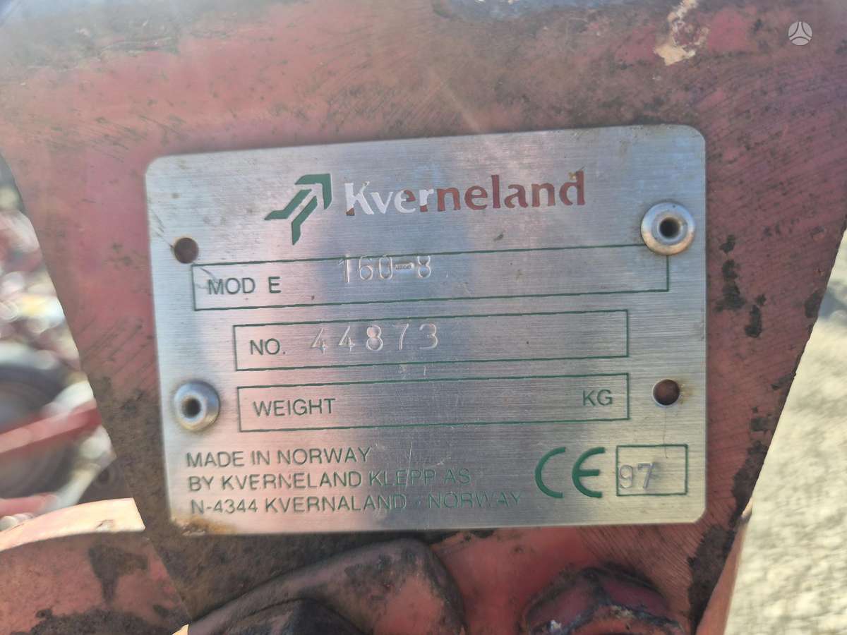 Kverneland E-160 3X3  arba 4X4, ploughs