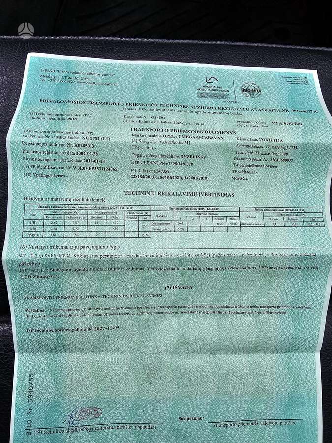 Opel Omega, 2.5 l., Универсал