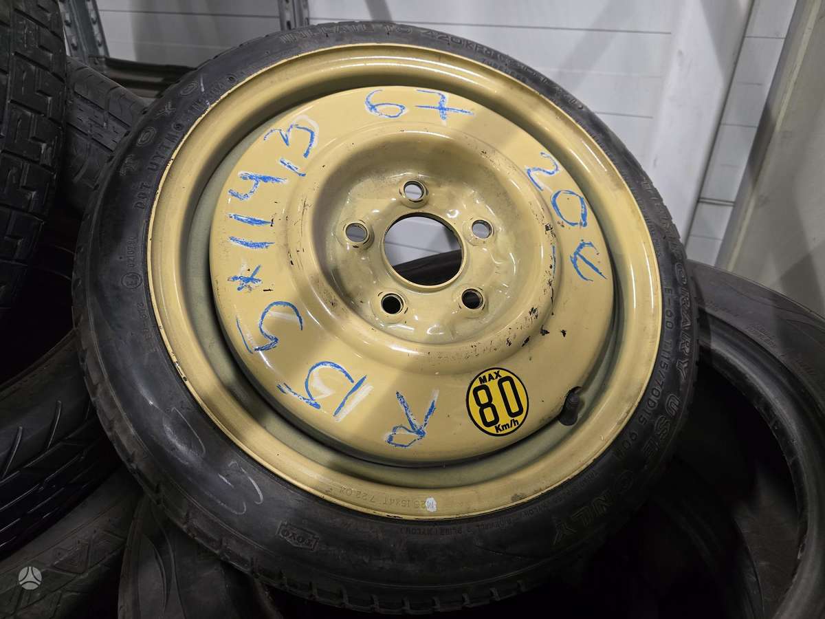 Mazda, стальные штампованные диски, R15