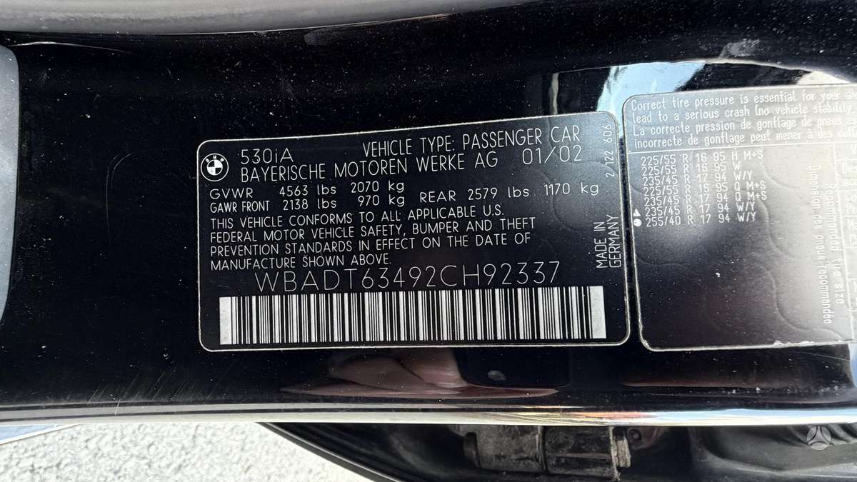 BMW 530, 3.0 l., Седан