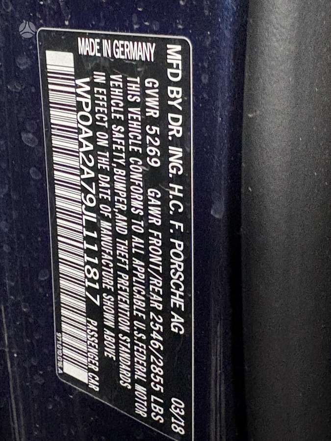 Porsche Panamera, 3.0 l., hatchback