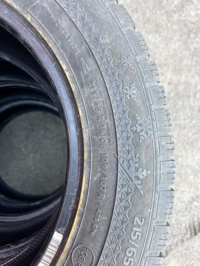 Continental, всесезонные 215/65 R16