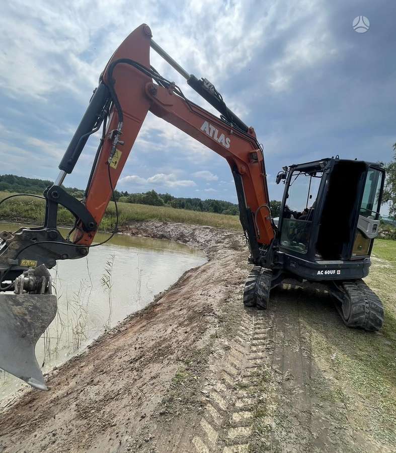 Atlas AC60UF, mini excavator