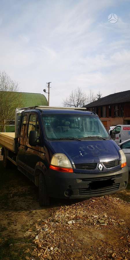 Renault Master, krovininiai mikroautobusai