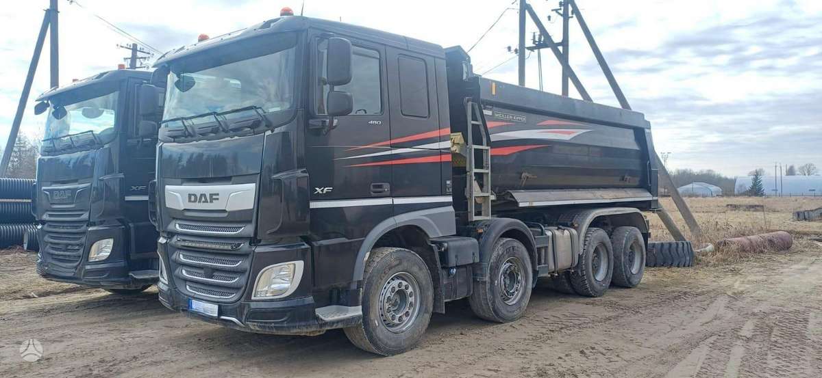 DAF XF 480 FAD, dumpers / tippers