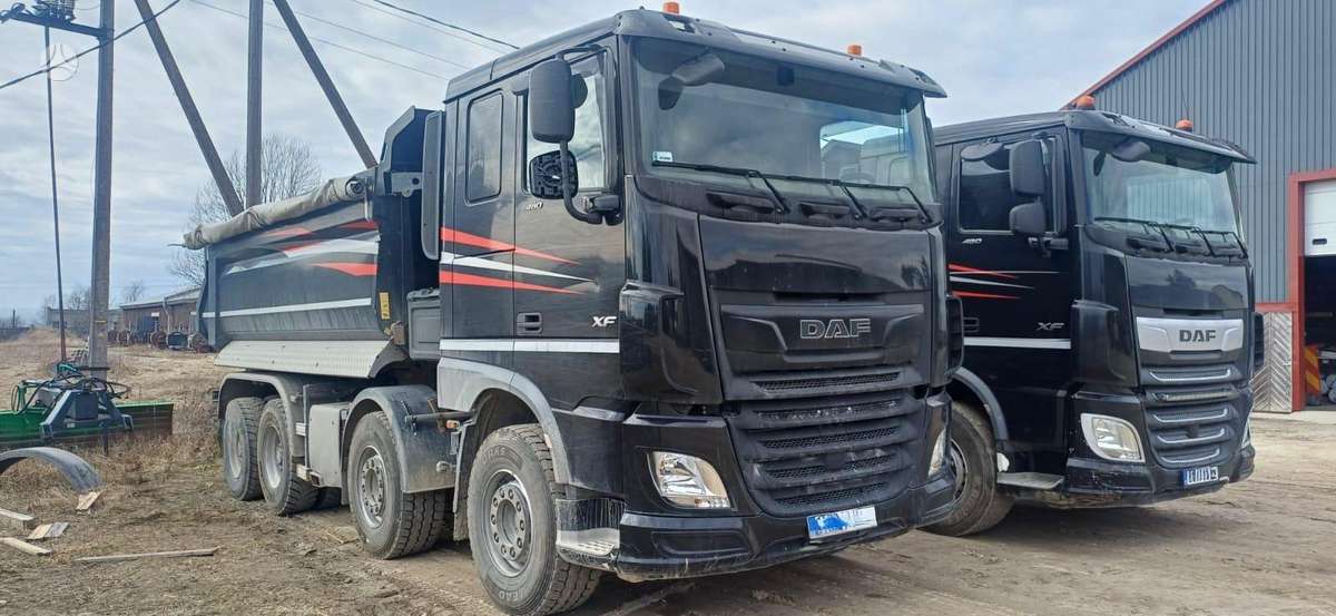 DAF XF 480 FAD, самосвалы