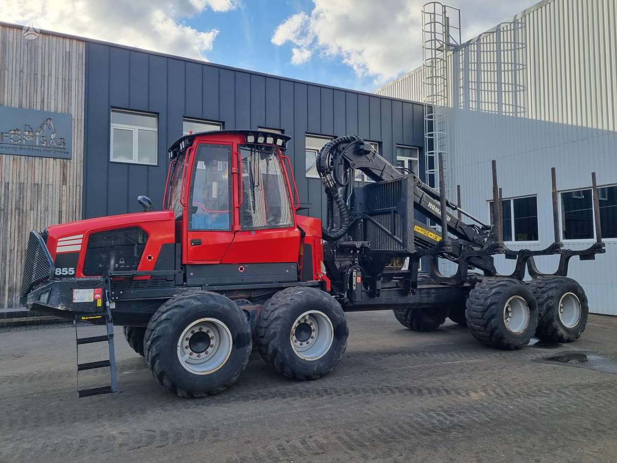 Komatsu 855, форвардеры