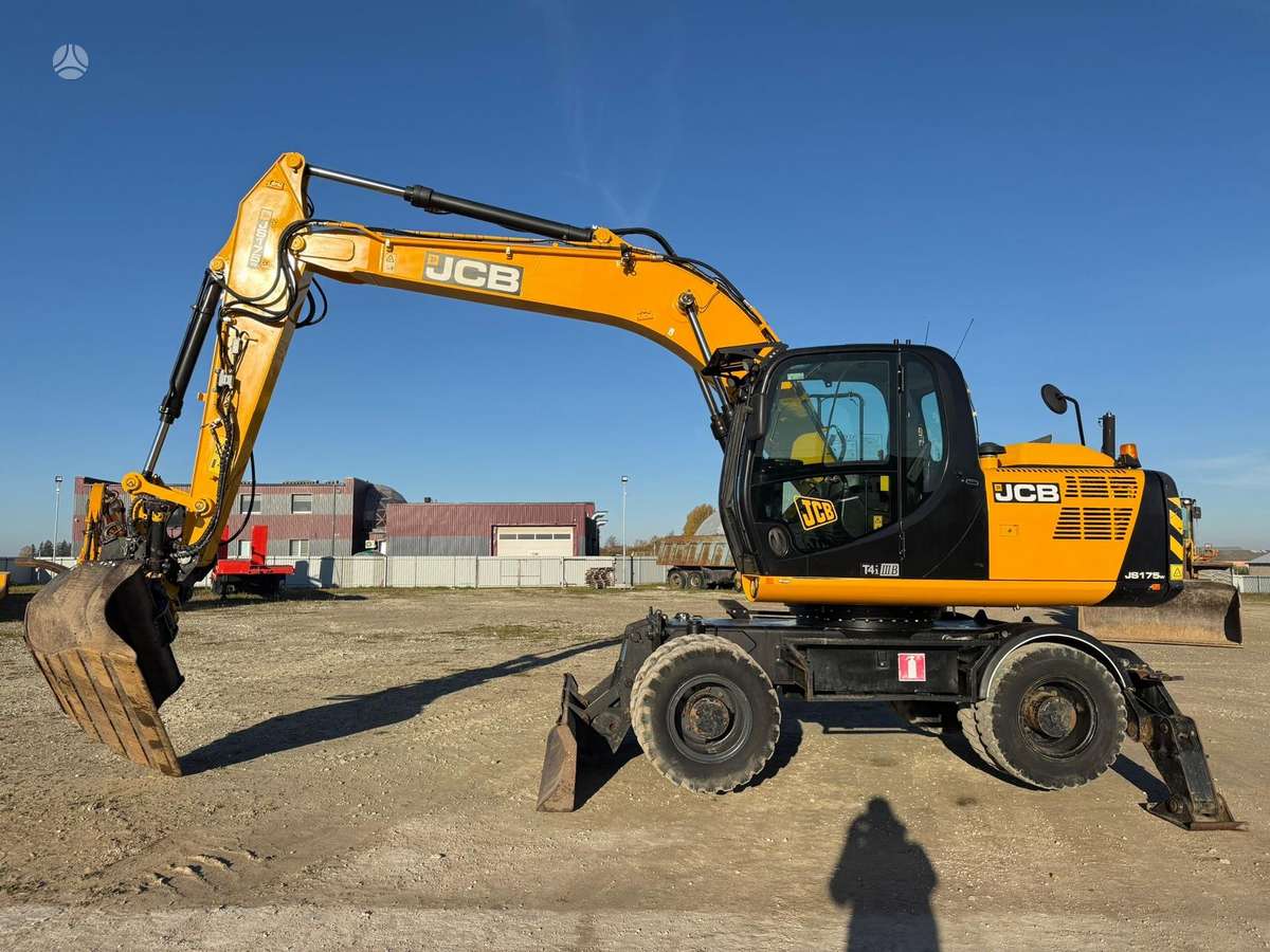 JCB JS 175 W Engcon + grapple, ekskavatoriai