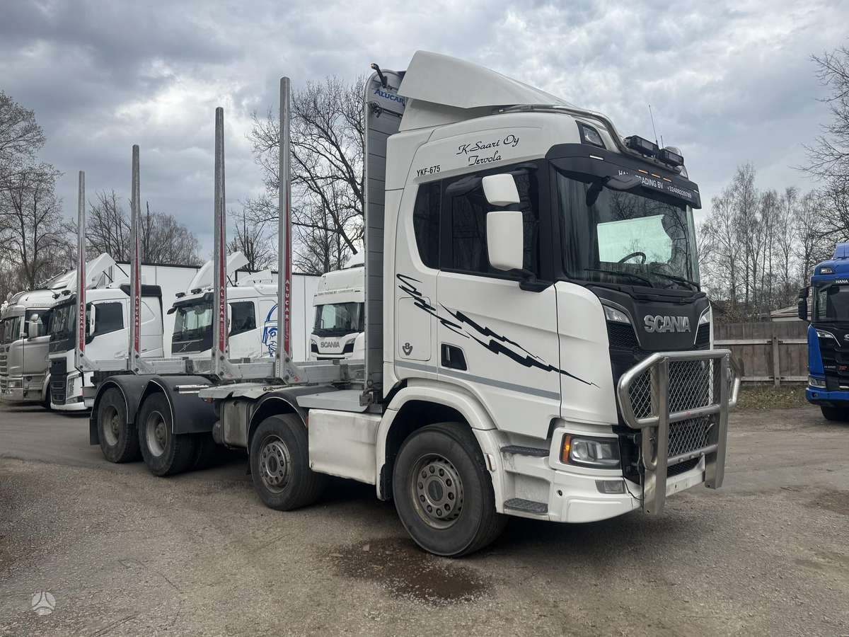 Scania R650, timber trucks