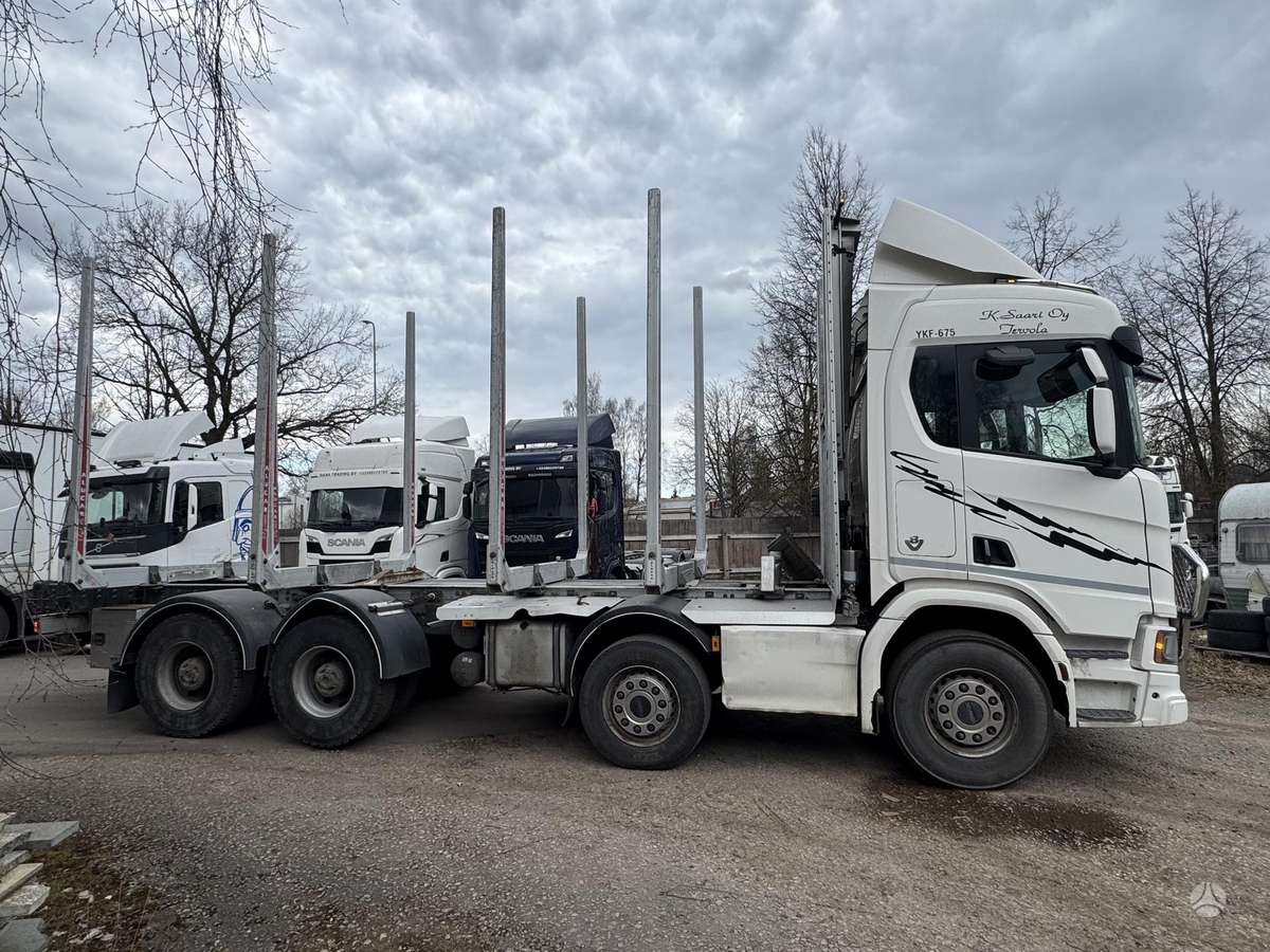 Scania R650, лесовозы