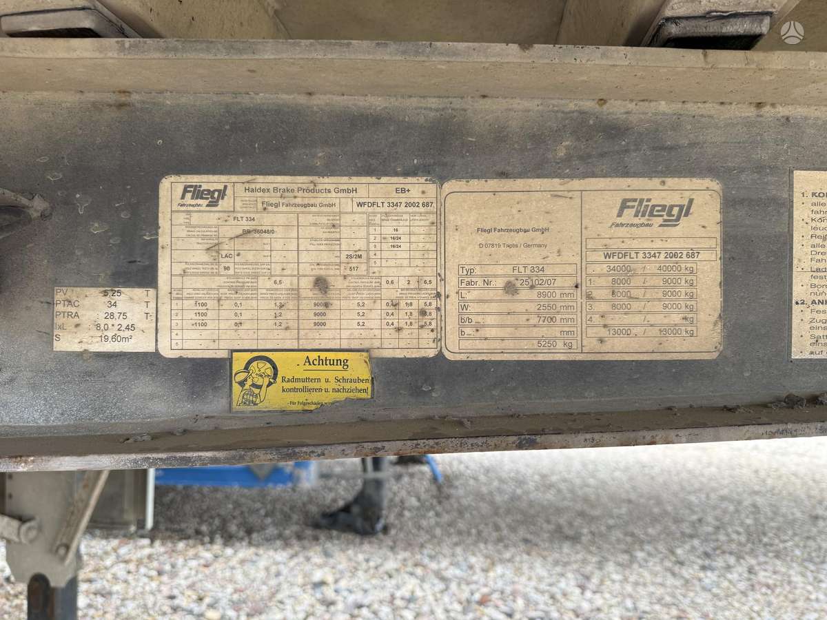 Fliegl France, dumper / tipper
