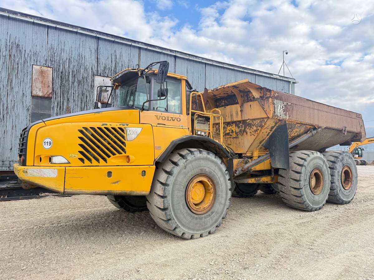 Volvo A40D, самосвалы