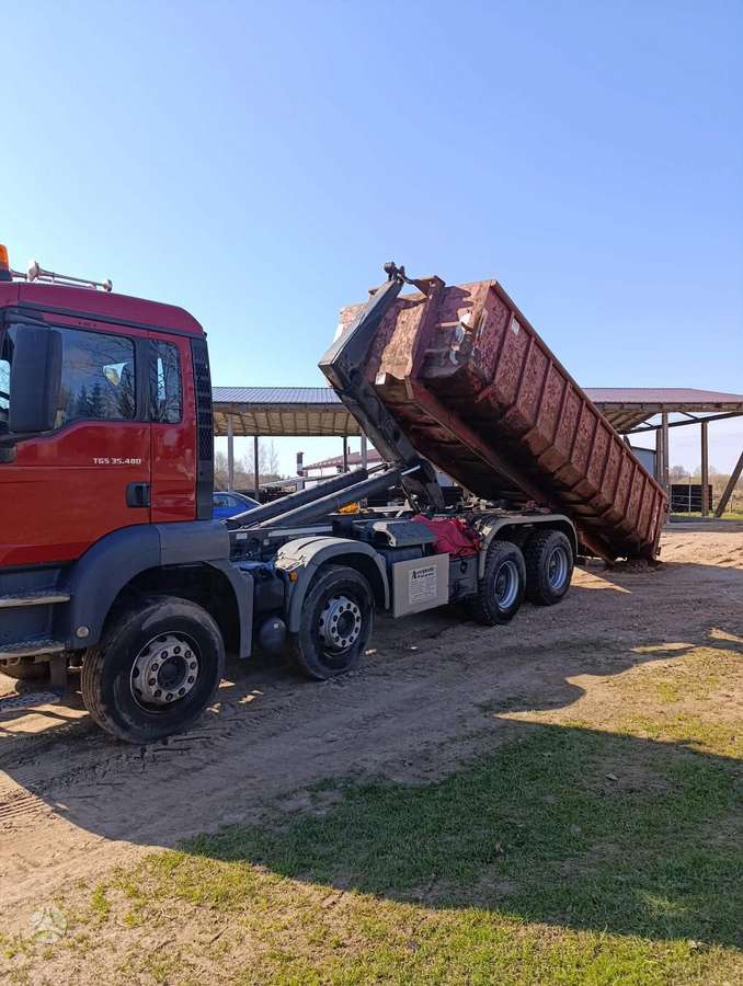 MAN TGS 35.480, pašizkrāvēji