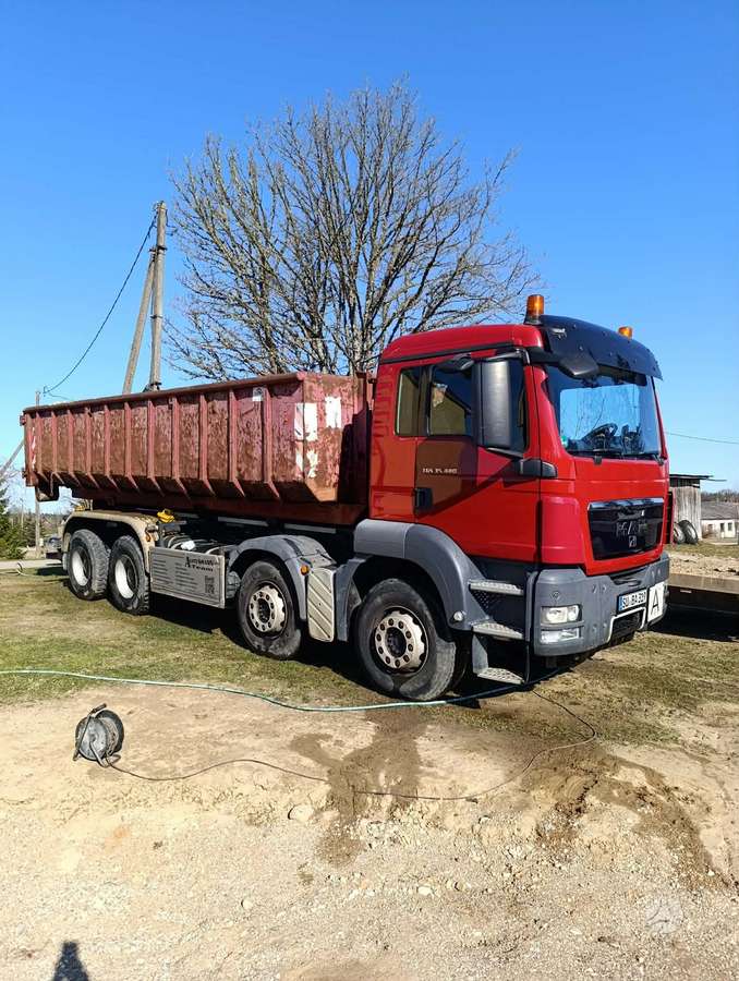 MAN TGS 35.480, pašizkrāvēji