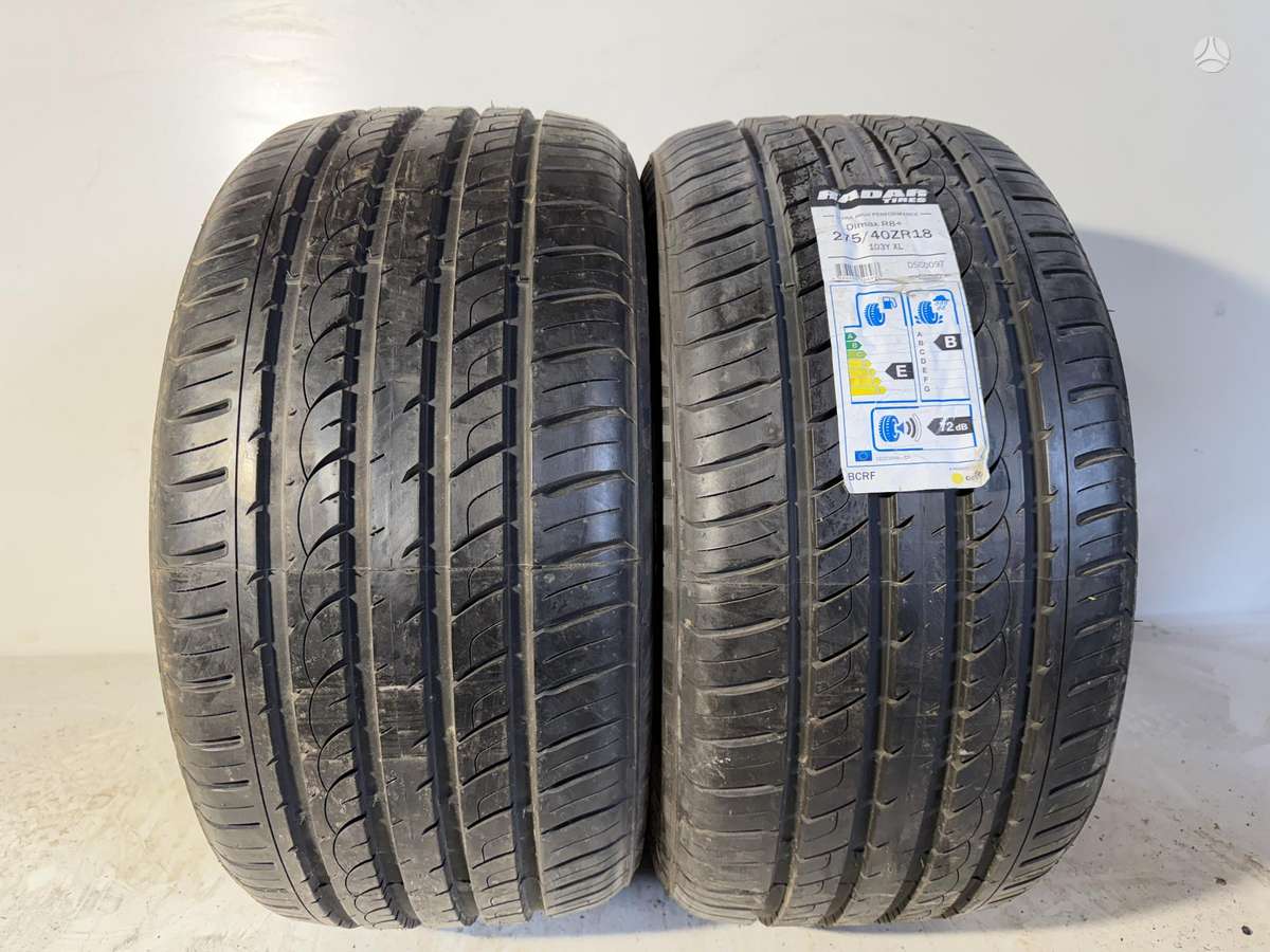 Radar Dimax R8, летние 275/40 R18