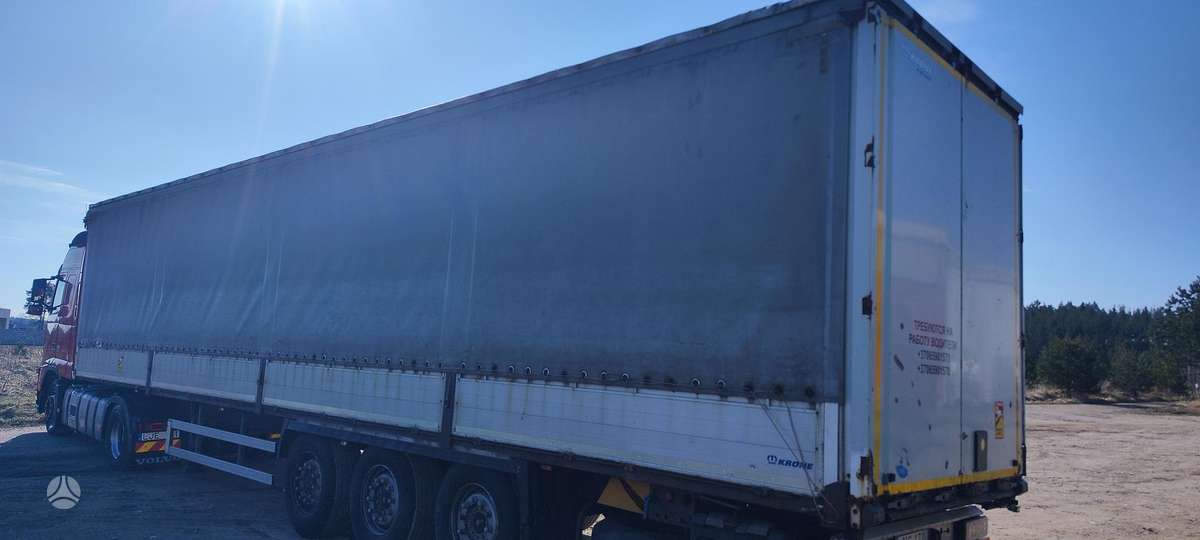 Krone SD, бортовые с пологами