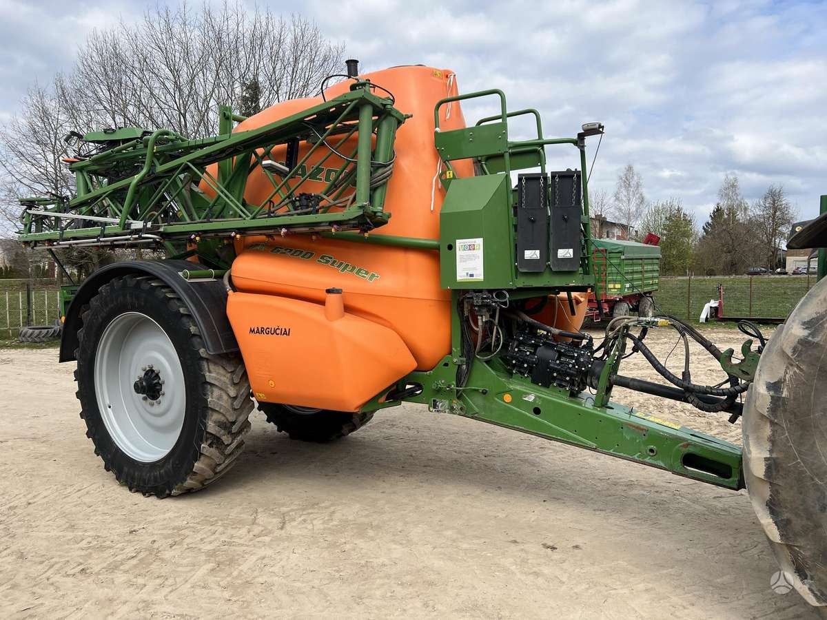 Amazone UX 6200 super, разбрызгиватели