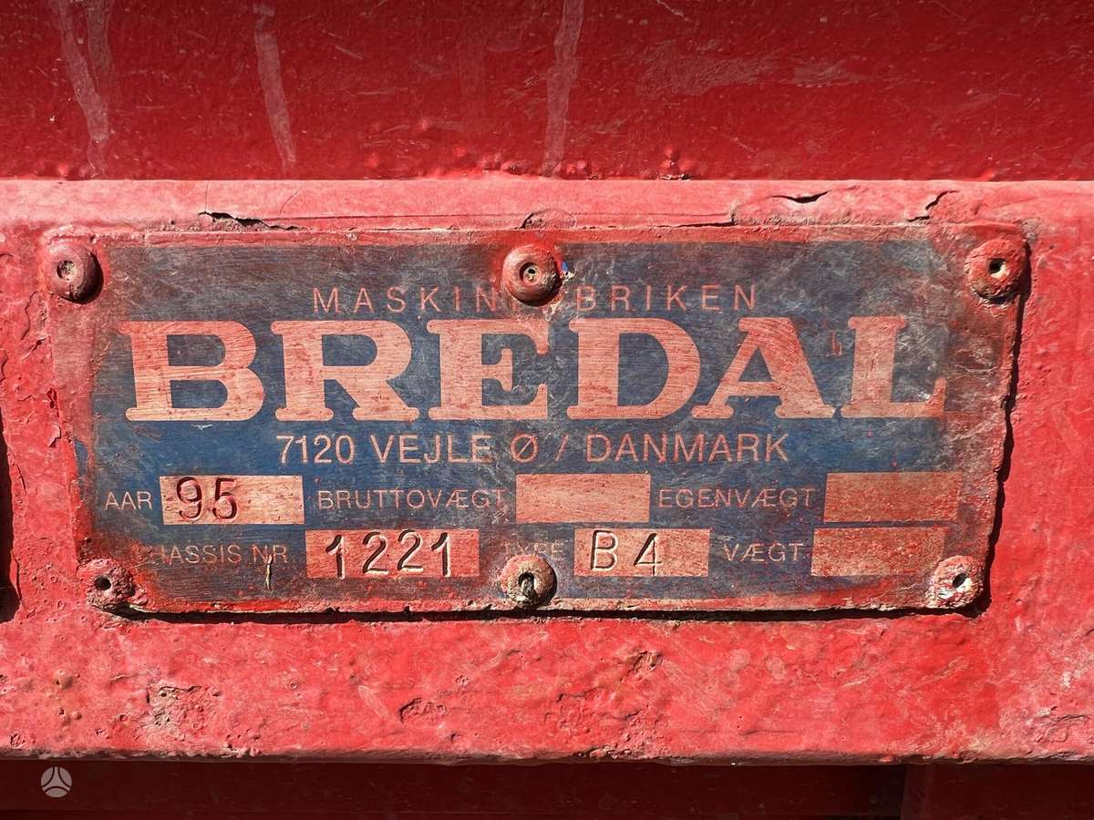 Bredal B4, barstytuvai