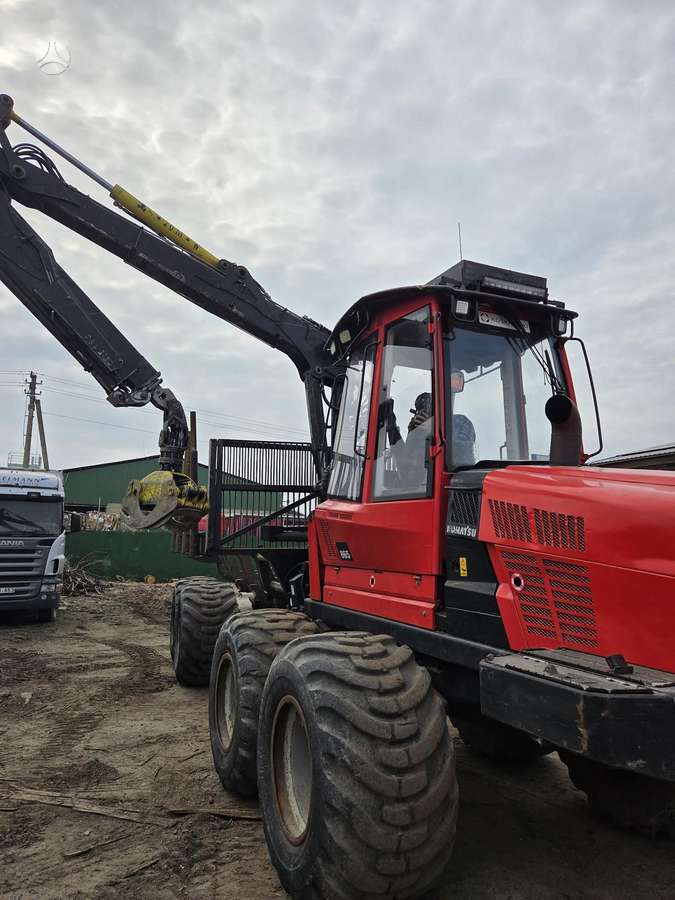 Komatsu 865, форвардеры