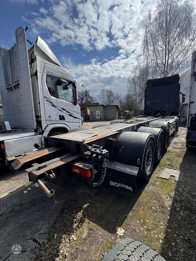 Scania R650, шасси