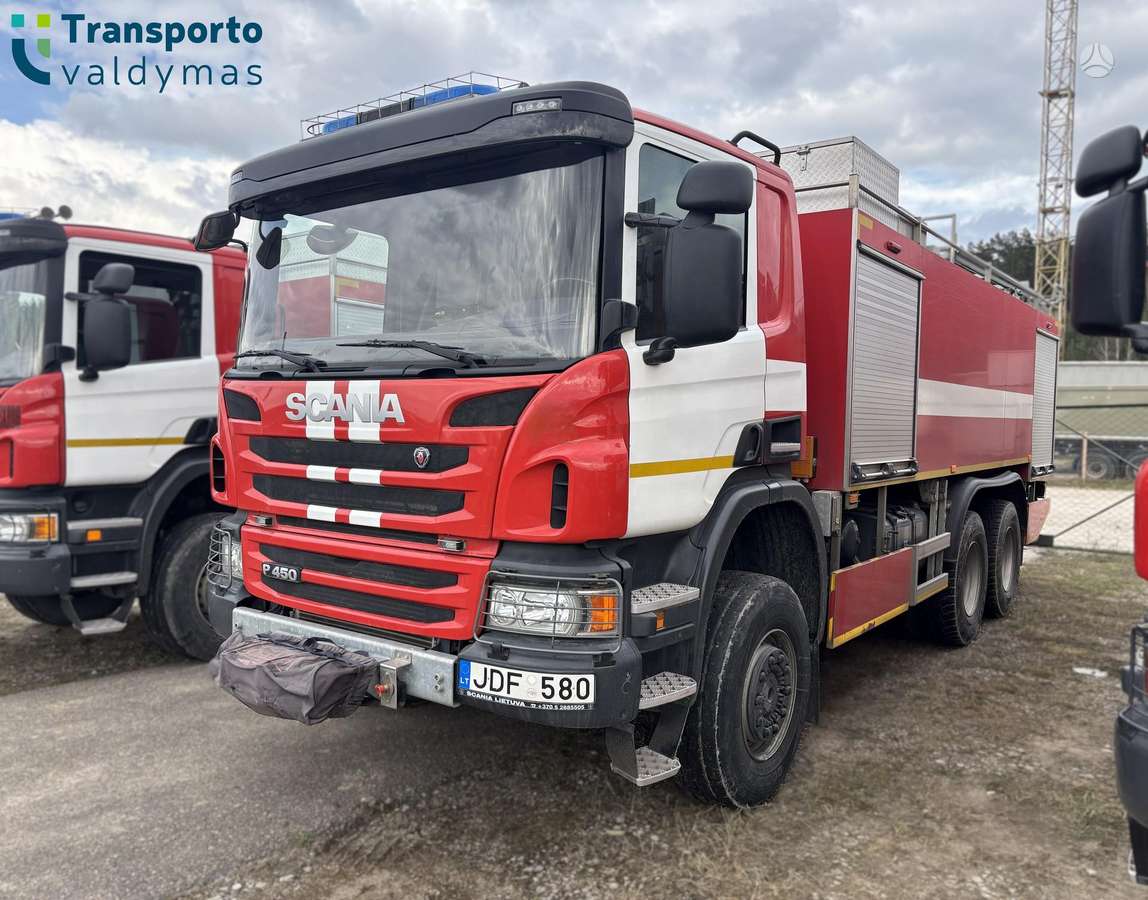 Scania P450, fire engines