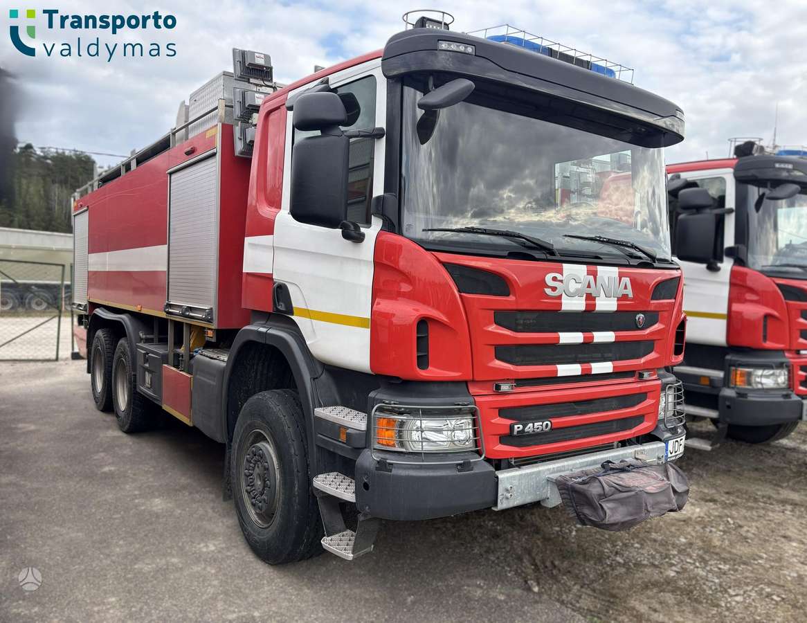 Scania P450, fire engines