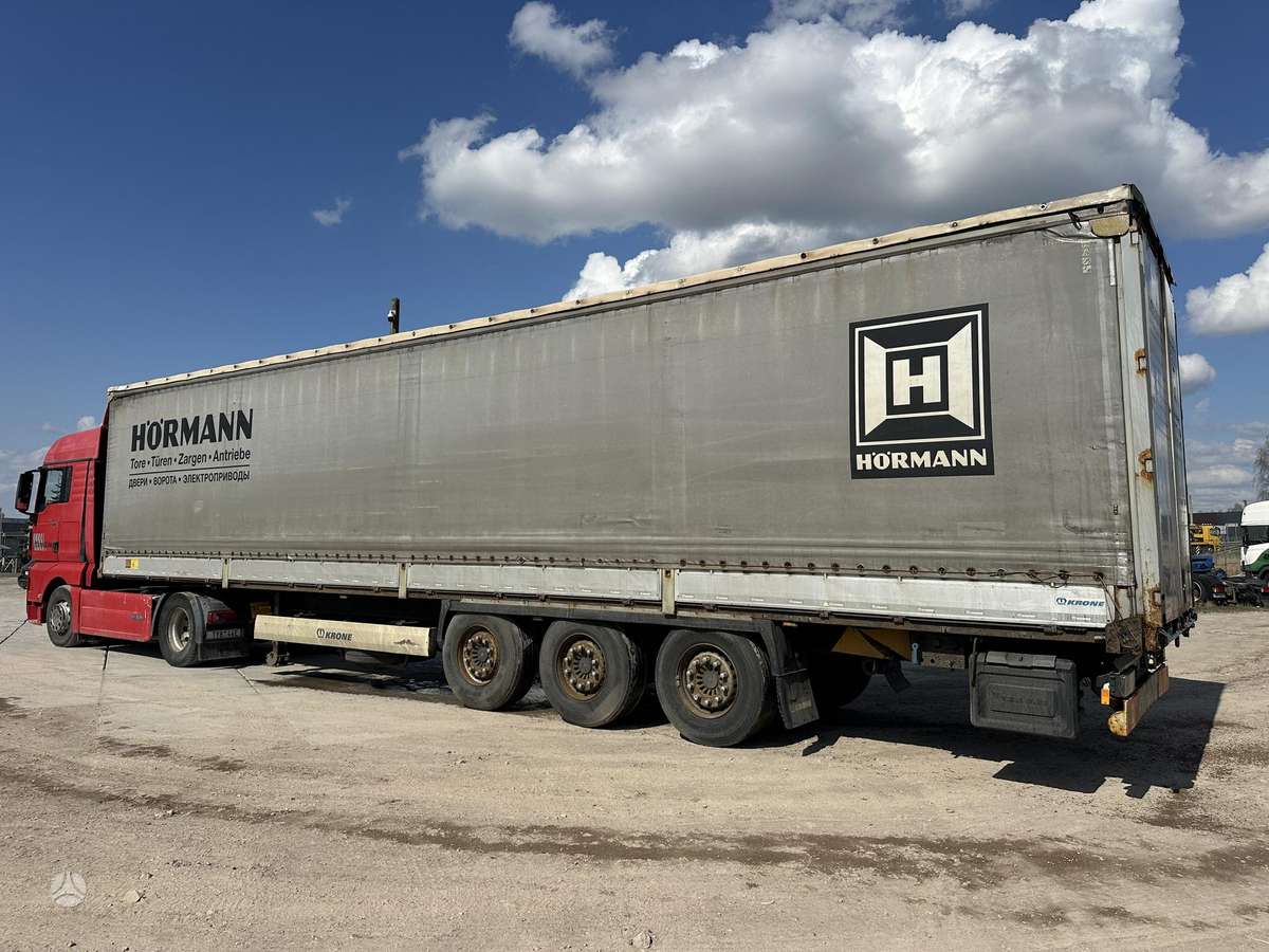 Krone Bort-schtora, curtainsider with dropside
