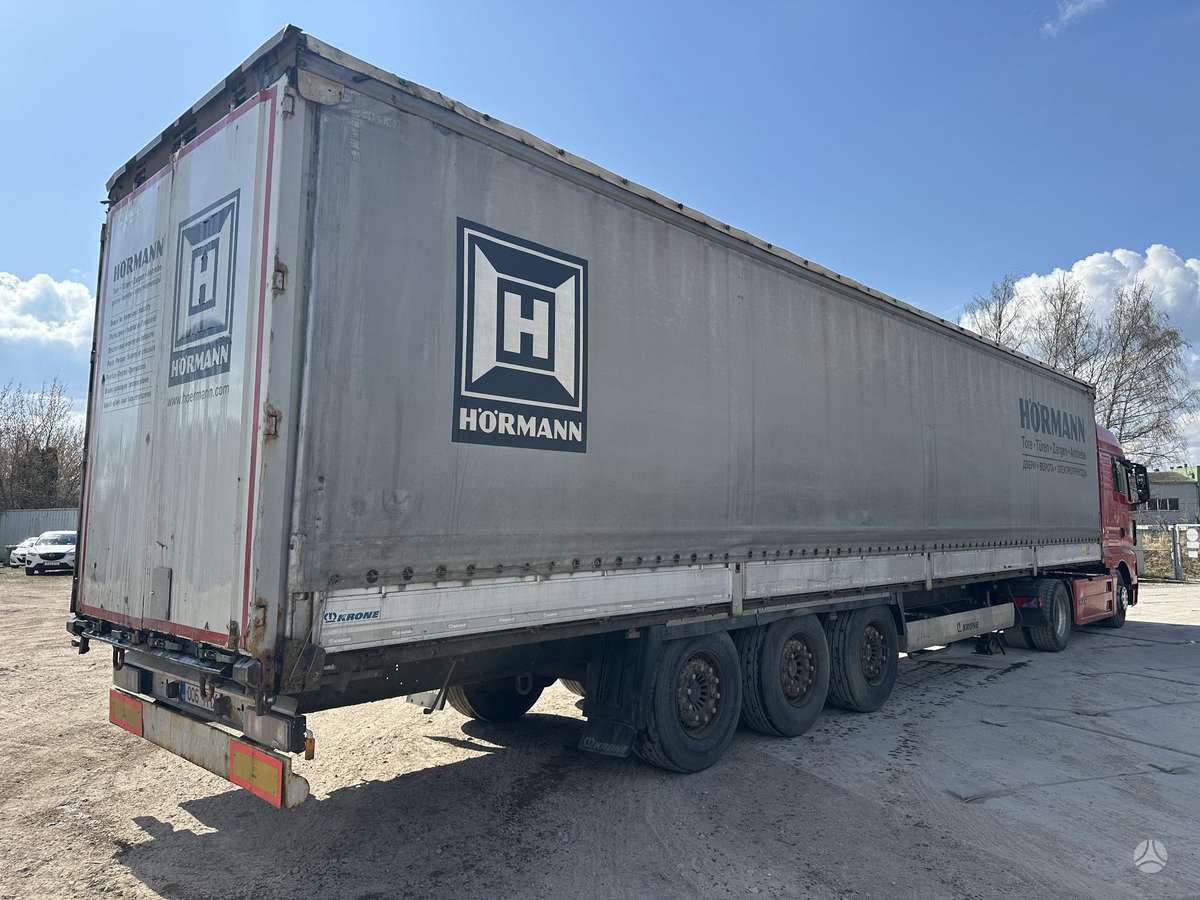 Krone Bort-schtora, curtainsider with dropside