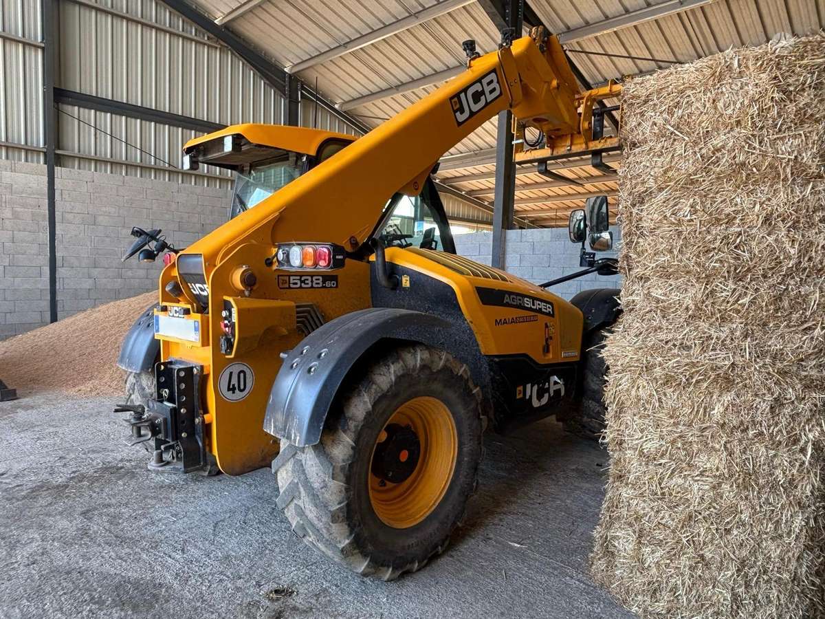 JCB 538-60, самоходные погрузчики