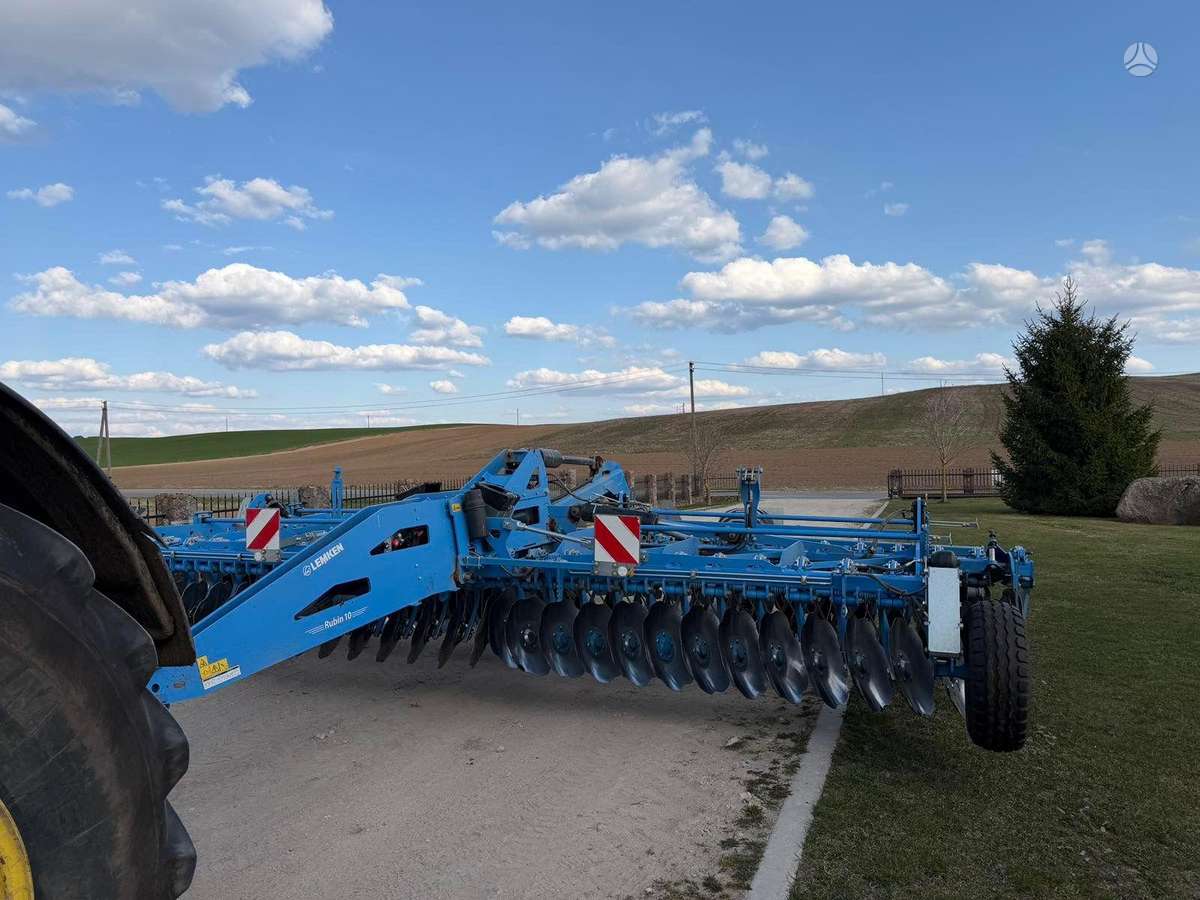 Lemken Rubin 10, žemės dirbimo / ruošimo technika