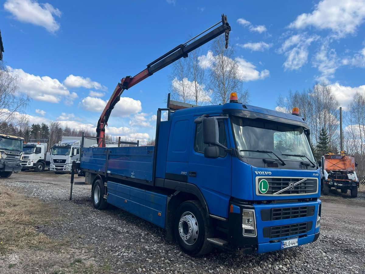Volvo FM9, PALFINGER CRANE, с краном
