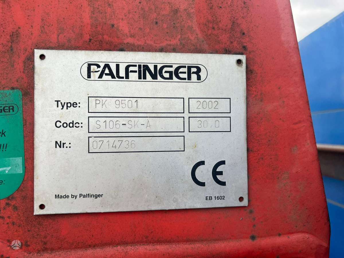 Volvo FM9, PALFINGER CRANE, crane trucks