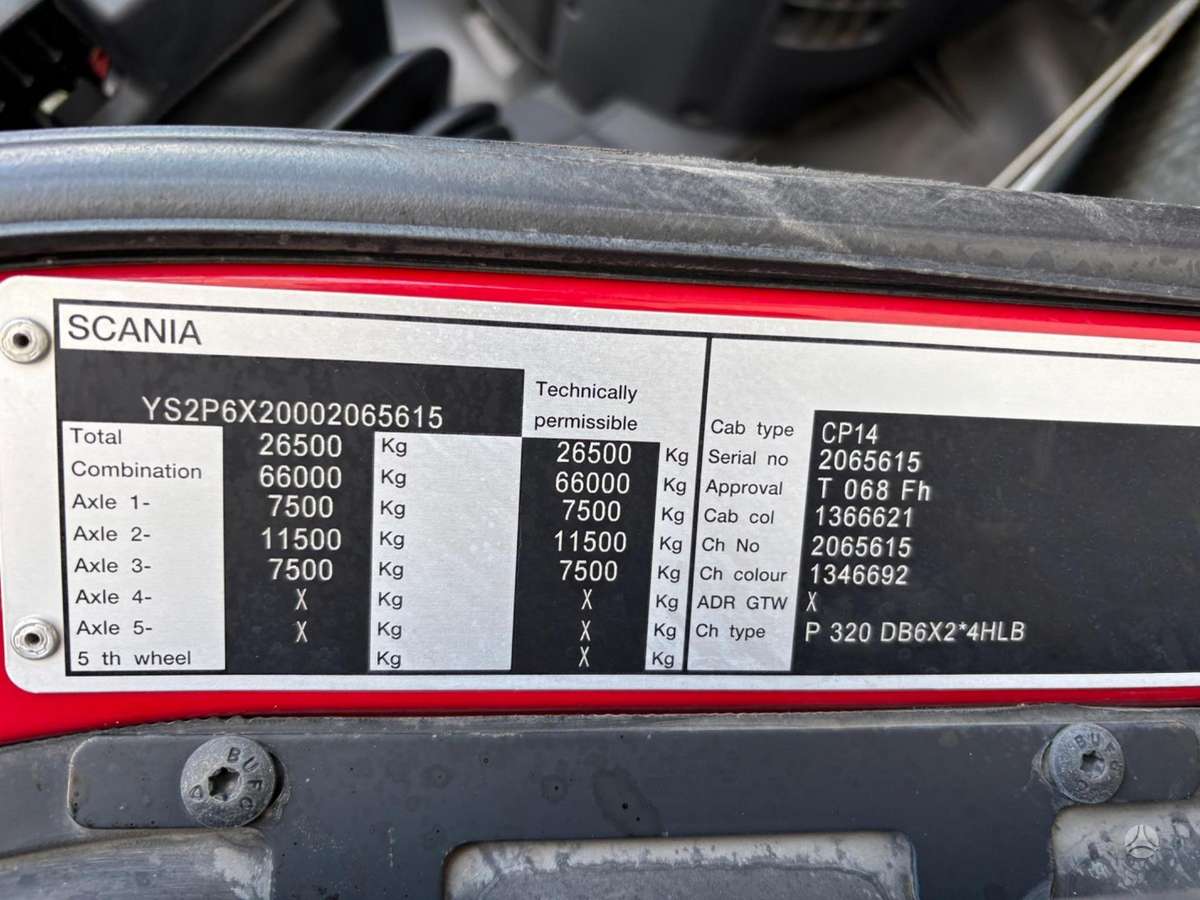 Scania P320, garbage trucks