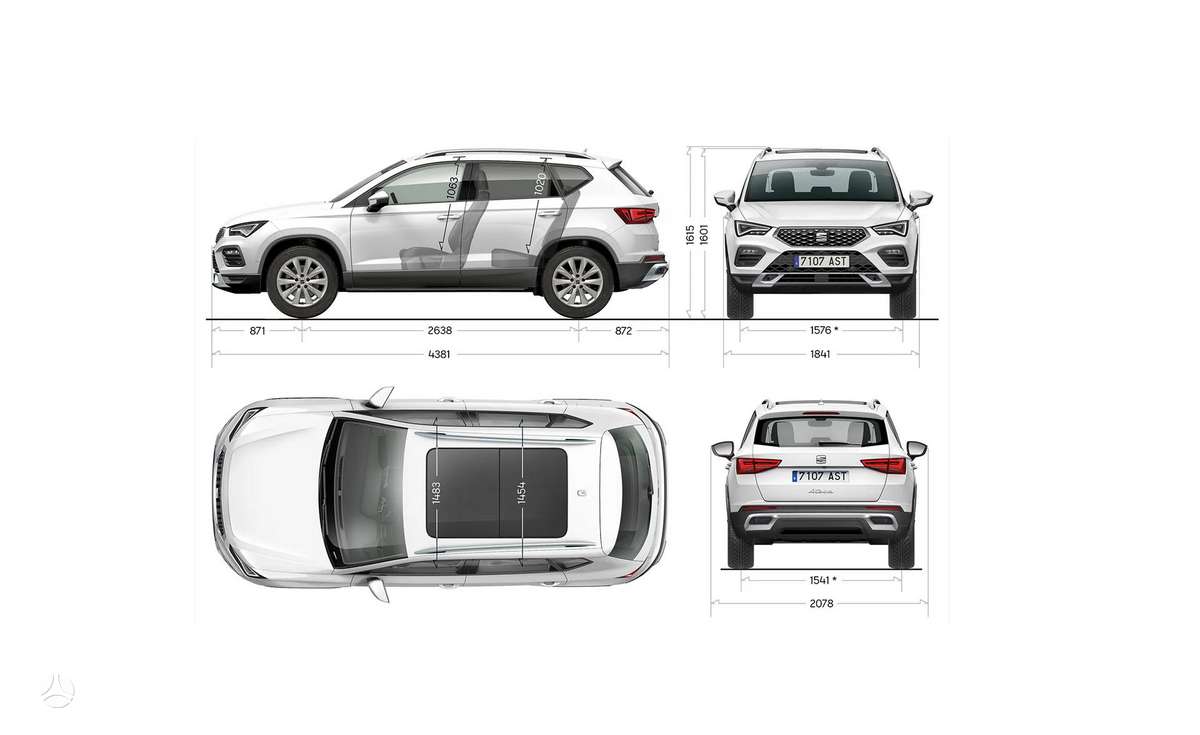 Seat Ateca, Внедорожник / Кроссовер