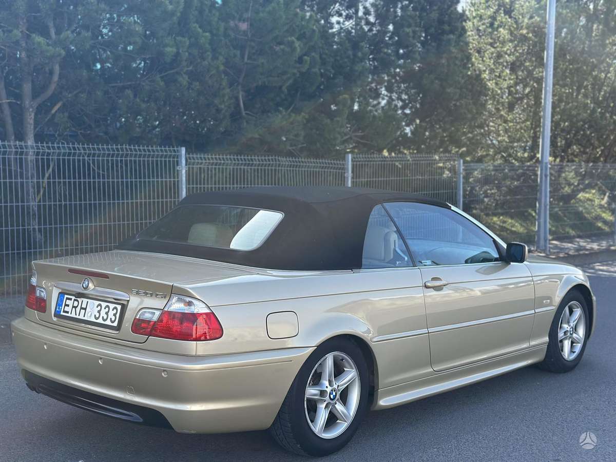 BMW 320, 2.2 l., convertible