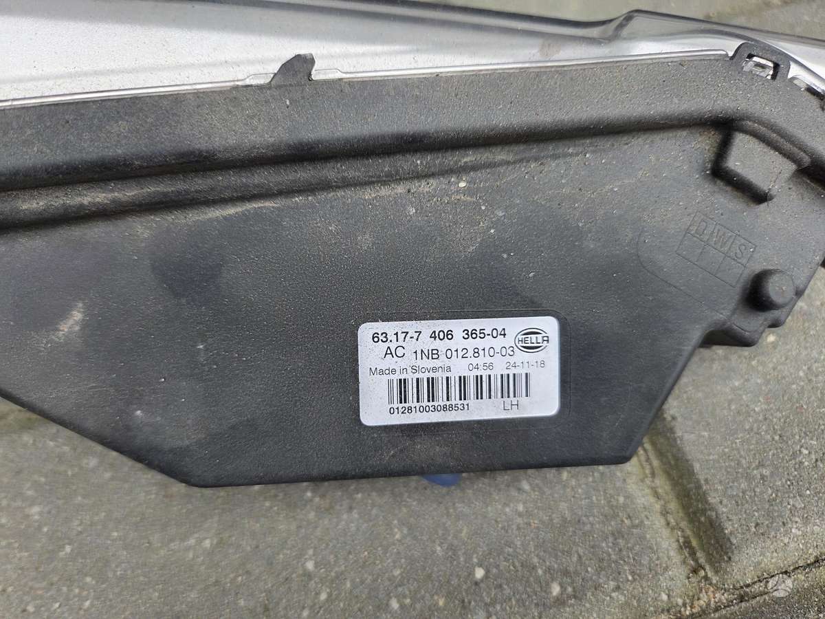 BMW X5 žibintai