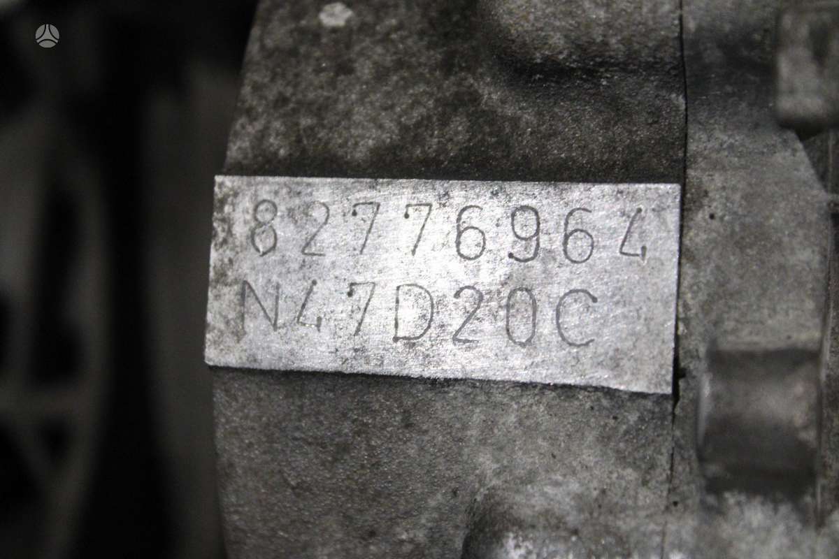 BMW 520, N47D20C, двигатель