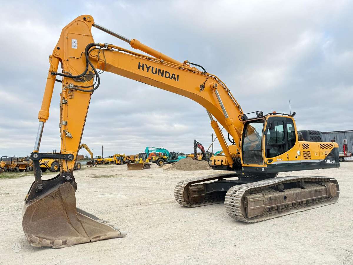 Hyundai Robex 430 LC-9A, экскаваторы