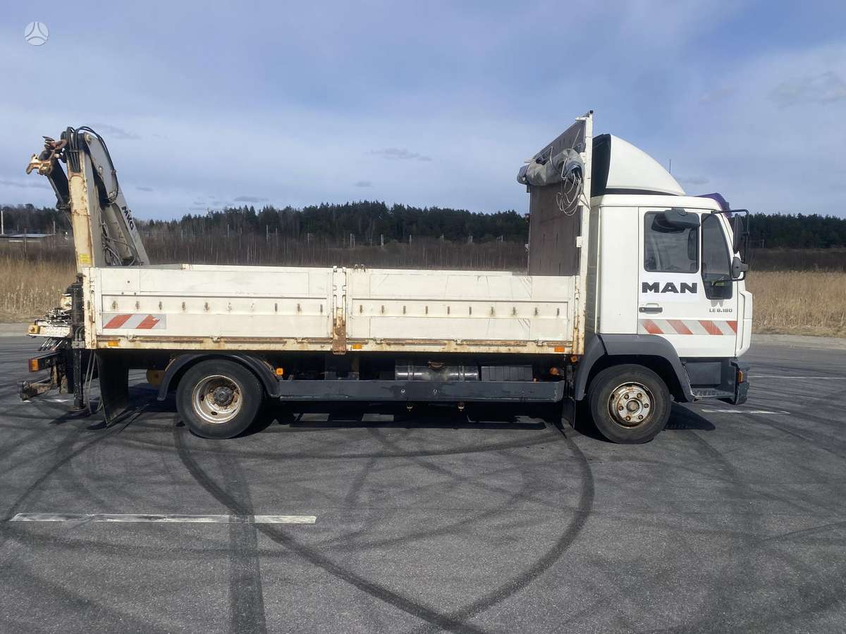 MAN L2000, с краном