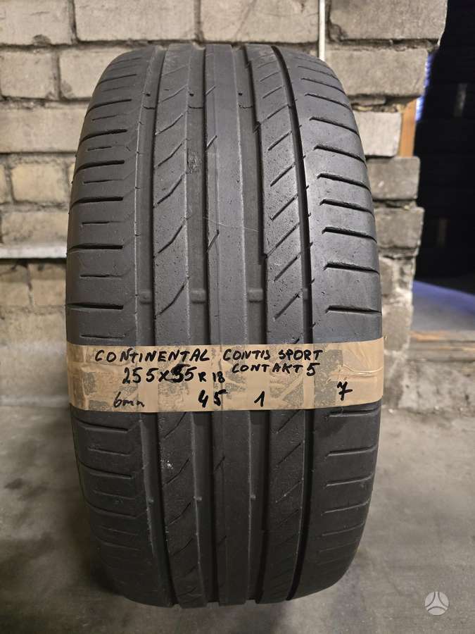 Continental, летние 255/55 R18